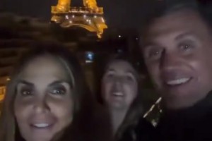 岳父大人好！馬爾蒂尼全家現(xiàn)身巴黎