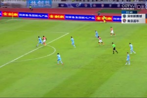深圳新鵬城半場被打花！博阿基耶勁射破門，海牛3-0領(lǐng)先