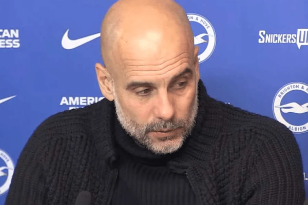 曼城客場4-0擊敗布萊頓后瓜迪奧拉：我們必須努力爭取<a href=http://8809.jianzhanzj.com/tag/yingchao.html target=_blank class=infotextkey>英超</a>冠軍