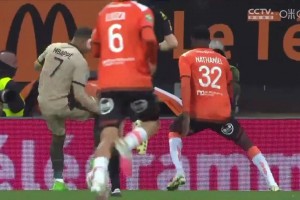 過(guò)于夸張姆巴佩空中油炸丸子過(guò)人送助攻，登貝萊推空門得手！