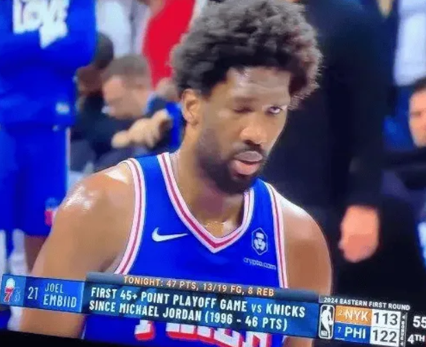 恩比德狂砍50分助76人主場逆轉(zhuǎn)<a href=http://8809.jianzhanzj.com/tag/nikesi.html target=_blank class=infotextkey>尼克斯</a>